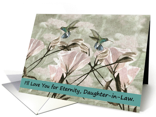 To Daughter-in-Law - Goodbye from a Terminally ill Parent-in-Law card