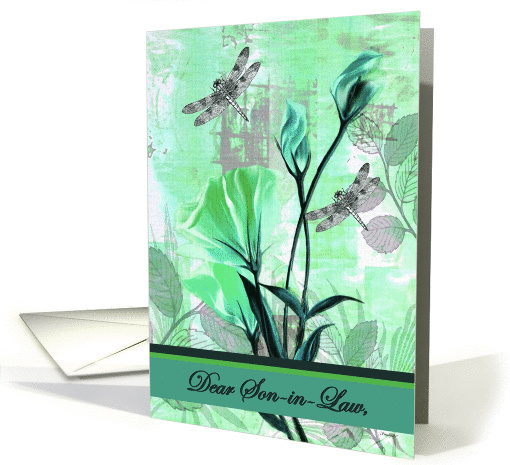 To Son-in-Law - Goodbye from a Terminally ill Parent-in-Law card