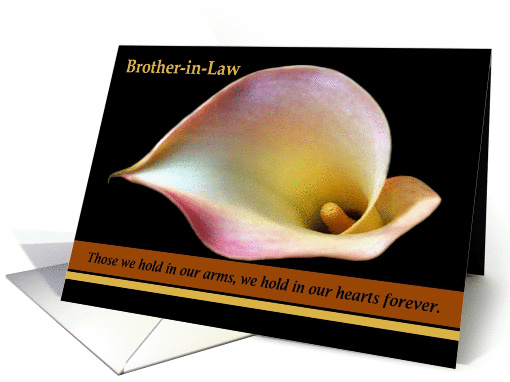 Brother-in-Law - Goodbye from a Terminally ill In-Law card (1174336)