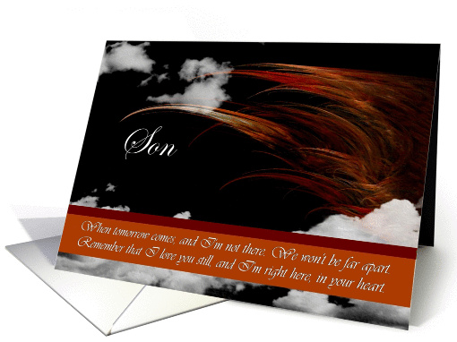 Son - Goodbye From terminally ill Parent card (1177082)