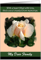 Custom Card / Add Your Text - Goodbye From a terminally ill Adult card