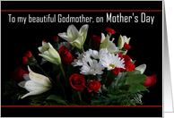Godmother / Happy Mother’s Day - Painted Bouquet card