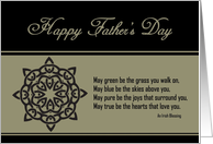 Happy Father’s Day / General - Celtic Knot / Irish Blessing card