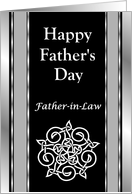 Father-in-Law - Happy Father’s Day - Celtic Knot card