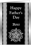 Boss - Happy Father’s Day - Celtic Knot card