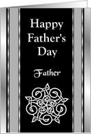 Father - Happy Father’s Day - Celtic Knot card