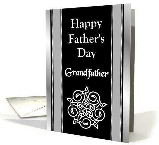 Grandfather - Happy Father's Day - Celtic Knot card (1256738)