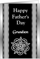 Grandson - Happy Father’s Day - Celtic Knot card