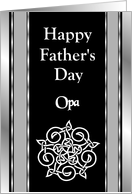 Opa - Happy Father’s Day - Celtic Knot card