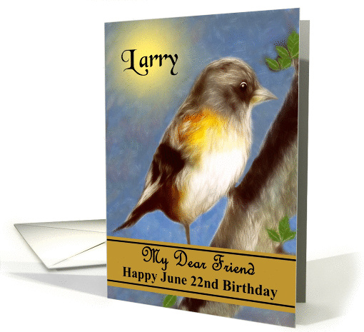 June 22 Birthday / Larry - Digital Oil Painting /... (1284840)