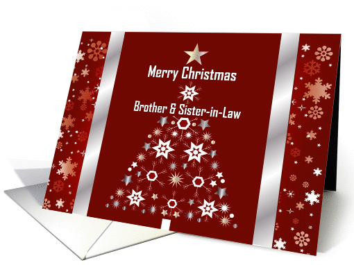 Brother/Sister-in-Law / Merry Christmas - Tree /Stars and... (1305096)