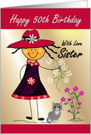 Sister/50th Birthday...