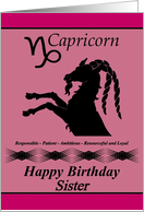 Sister - Capricorn...