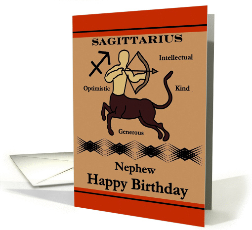 Nephew / Sagittarius Birthday - General - Zodiac Sign /... (1335054)
