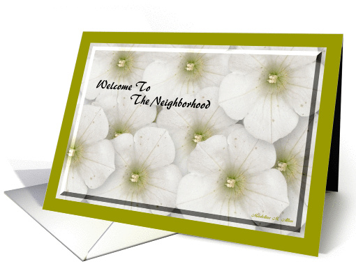 Welcome to the neighborhood card (338765)