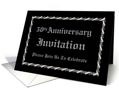 50th Anniversary - Invitation card (367977)