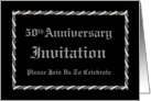 50th Anniversary - Invitation card