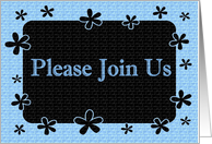 Invitation - Please join us for lunch card