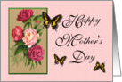 Happy Mother’s Day / Peonies & Butterflies card