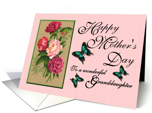 Happy Mother's Day - To a wonderful Granddaughter /... (409947)