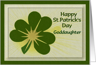 Happy St. Patrick’s Day - Goddaughter card