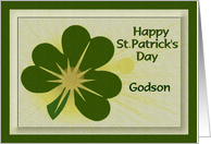 Happy St. Patrick’s Day - Godson card