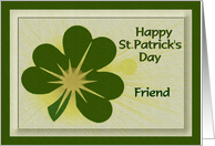 Happy St. Patrick’s Day - Friend card