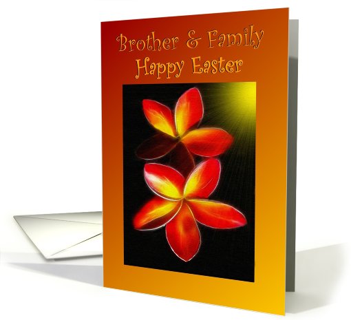 Happy Easter - Religious /  Brother & Family card (574553)