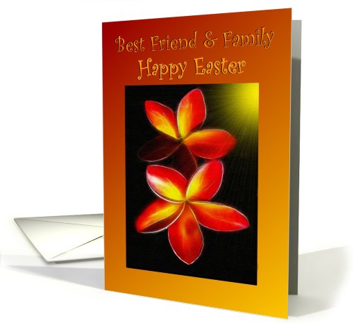 Happy Easter - Religious /  Best Friend & Family card (574557)