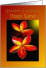 Happy Easter - Religious / Grandma & Grandpa card