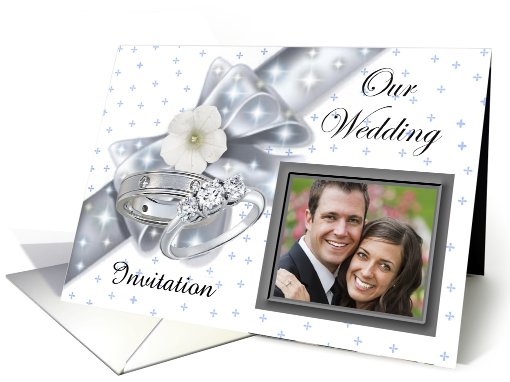 Wedding Invitation Photo Card ~ Add Your Photo & Text card (869549)