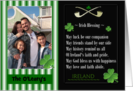 St. Patrick’s Day Photo Card / Irish Blessing card