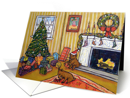 Bears Christmas card (262787)