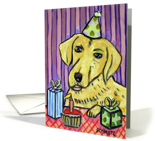 Golden Retriever Birthday card (274322)
