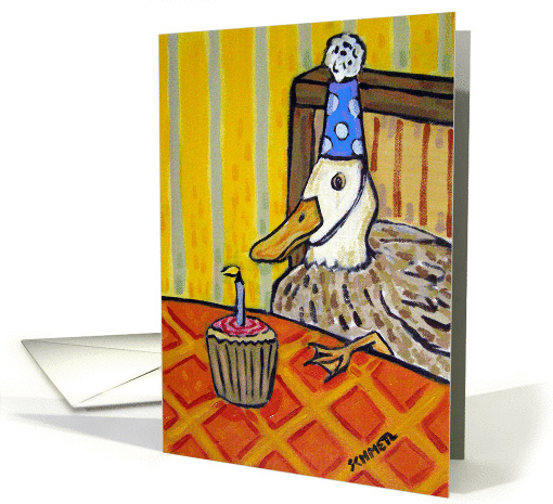 Duck Birthday card (274350)