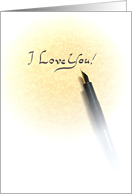 I Love You! card