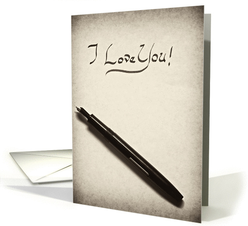 I Love You! card (289150)