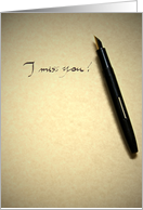 I Miss You! card