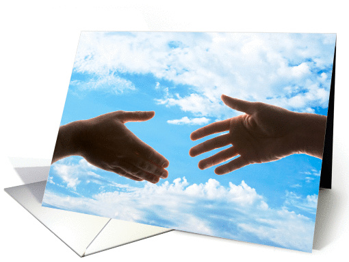 Reaching  Out card (301592)