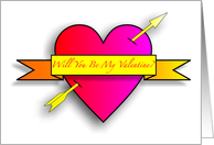 Will You Be My Valentine? card