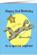 Second Birthday Nephew card