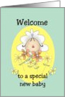 New Baby Welcome card