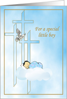 Baptism of a Special Little Boy card
