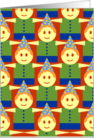 Geometric Birthday Boy card
