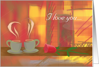 I love you.... card