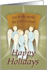 Joy to the world card