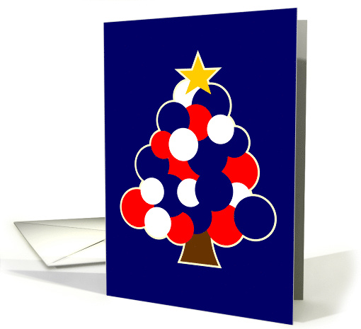 Circle Tree - french card (514093)