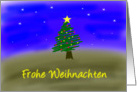 Xmas Evergreen - german card