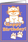Cat Lover Birthday card