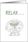 RELAX... card